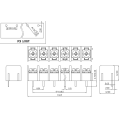 8.5MM pitch fence type PCB terminal block connector